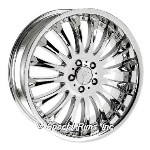 chrome rims, custom rims F5-35